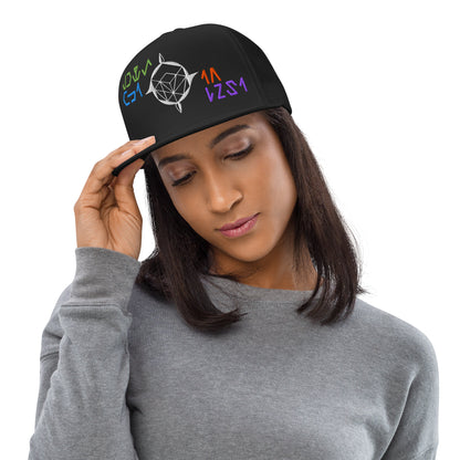TFI fLtD Sci-Fi Brand Hat Black Mockup