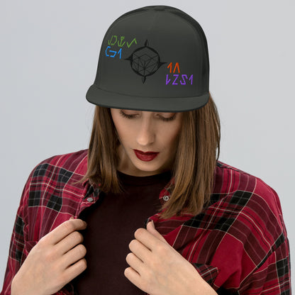TFI fLtD Sci-Fi Brand Hat Charcoal Mockup