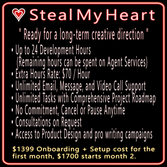 Steal My Heart - $1700 / Month