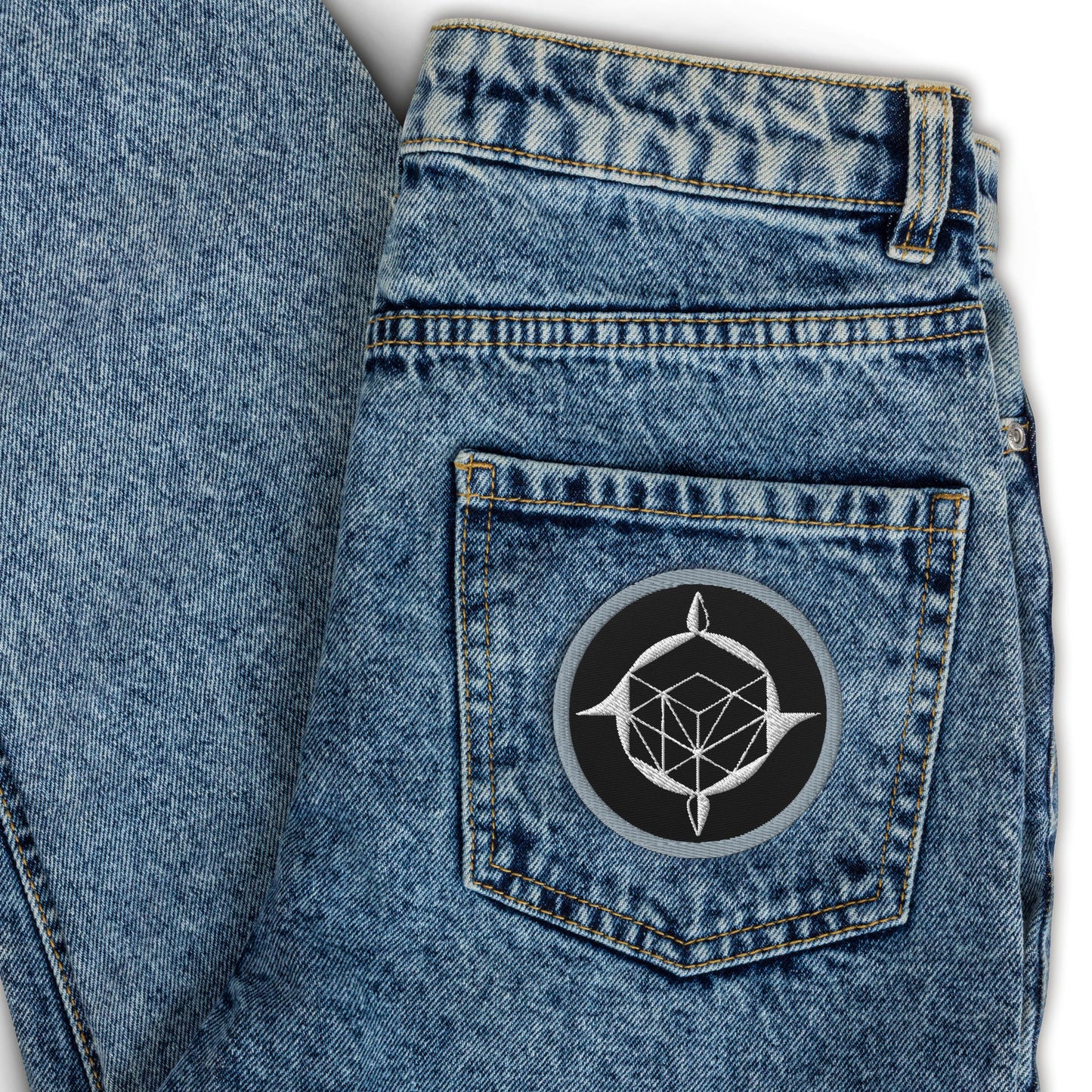 TFI fLTD Logo Circular Patch Mockup 4