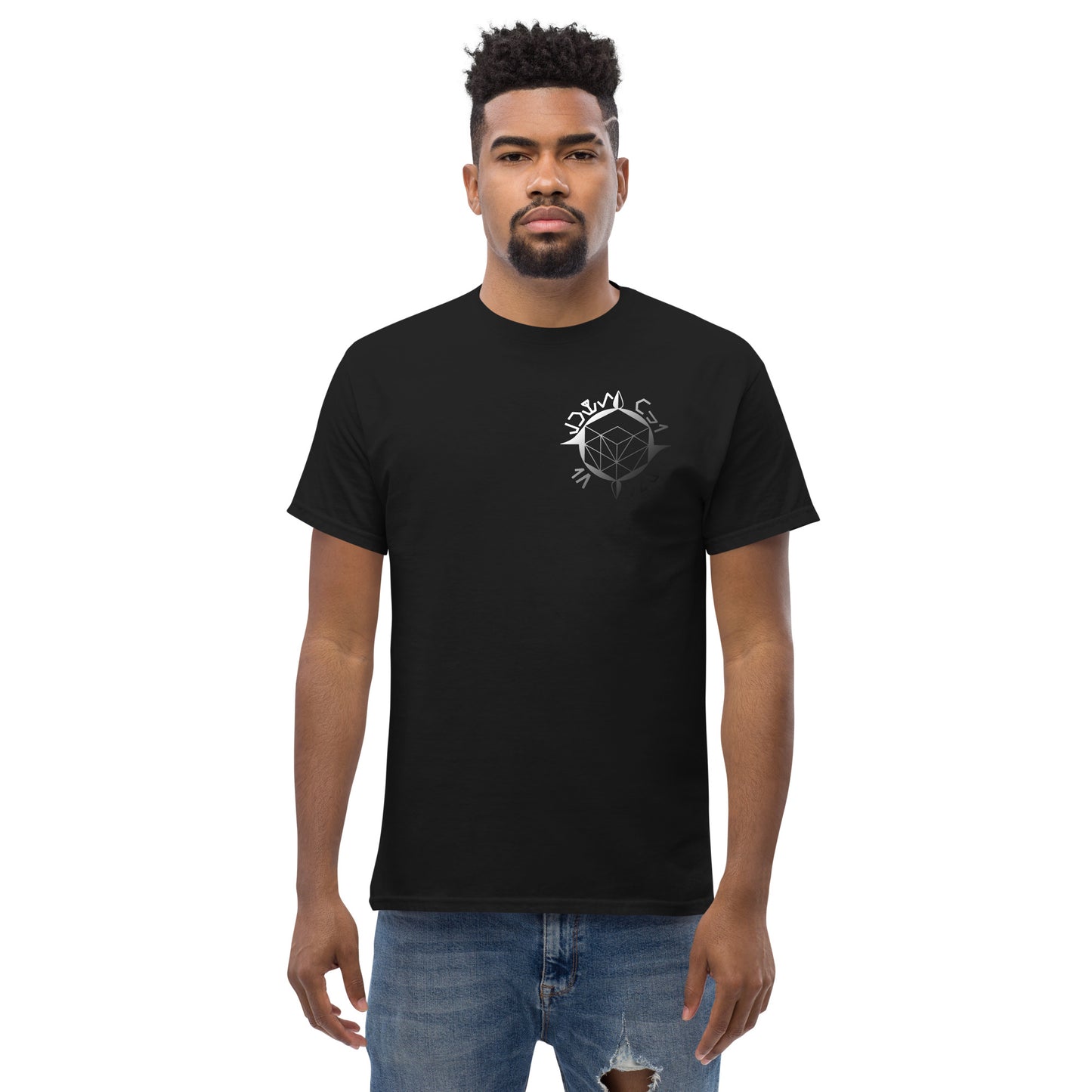 TFI fLTD Emitted Pulse Activity #1 Black Shirt Front Logo