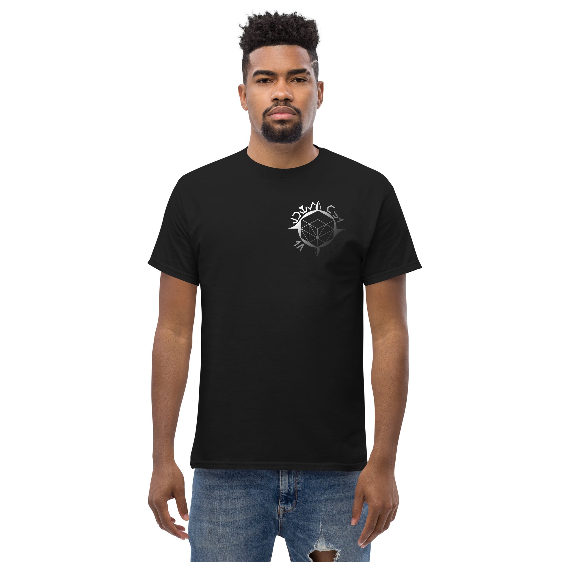 TFI fLTD Emitted Pulse Activity #1 Black Shirt Front Logo