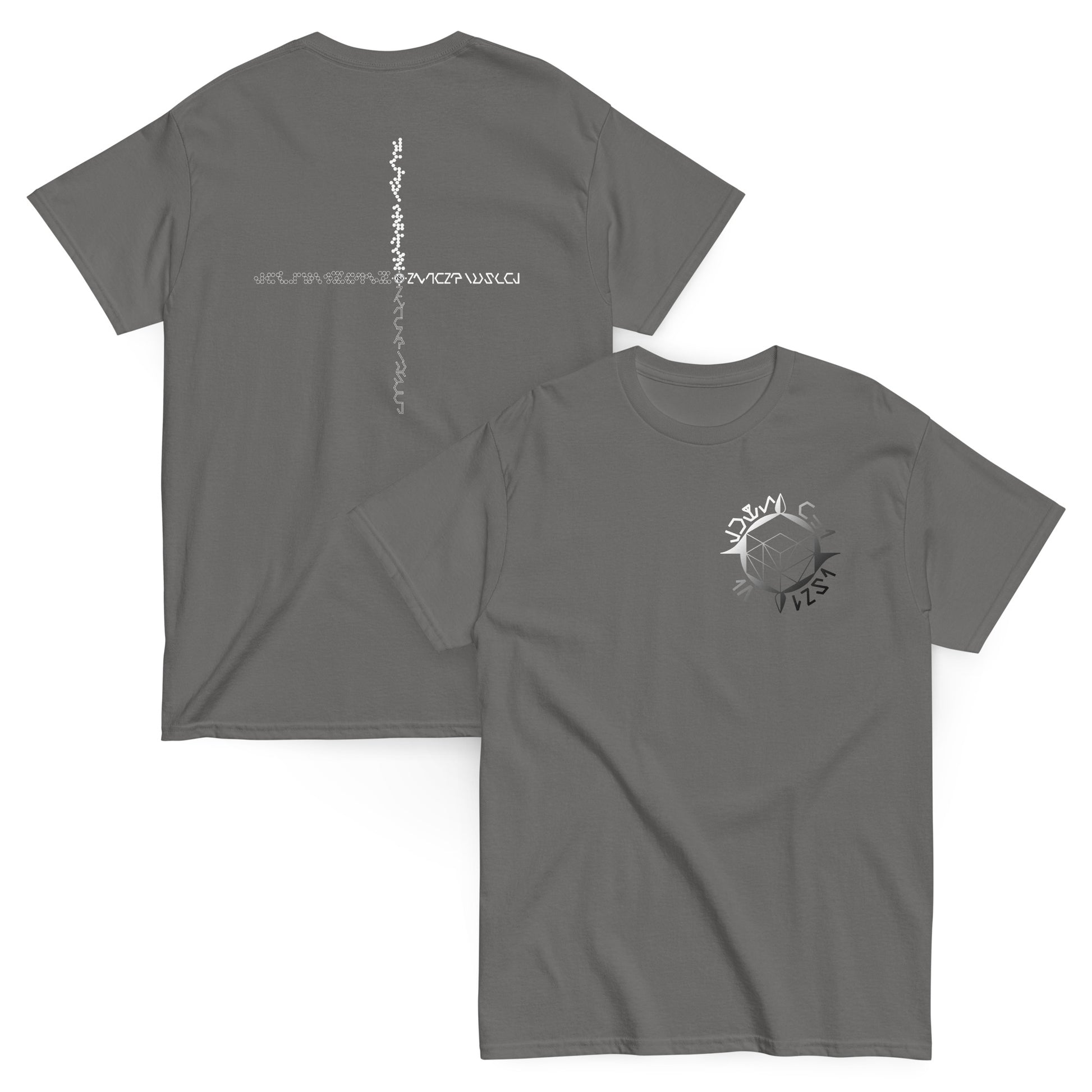 TFI fLTD Emitted Pulse Activity #1 Grey Shirt Front and Back