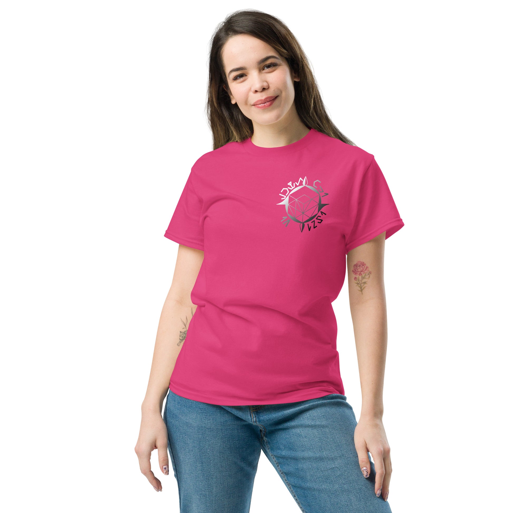 TFI fLTD Emitted Pulse Activity #1 Pink Shirt Front Logo