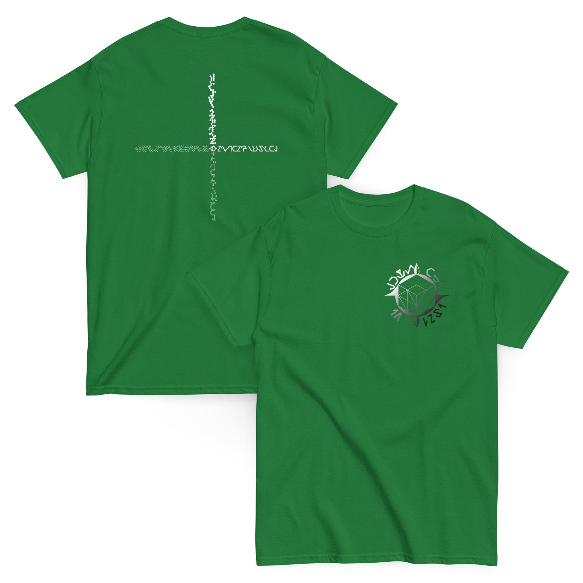 TFI fLTD Emitted Pulse Activity #1 Green Shirt Front and Back