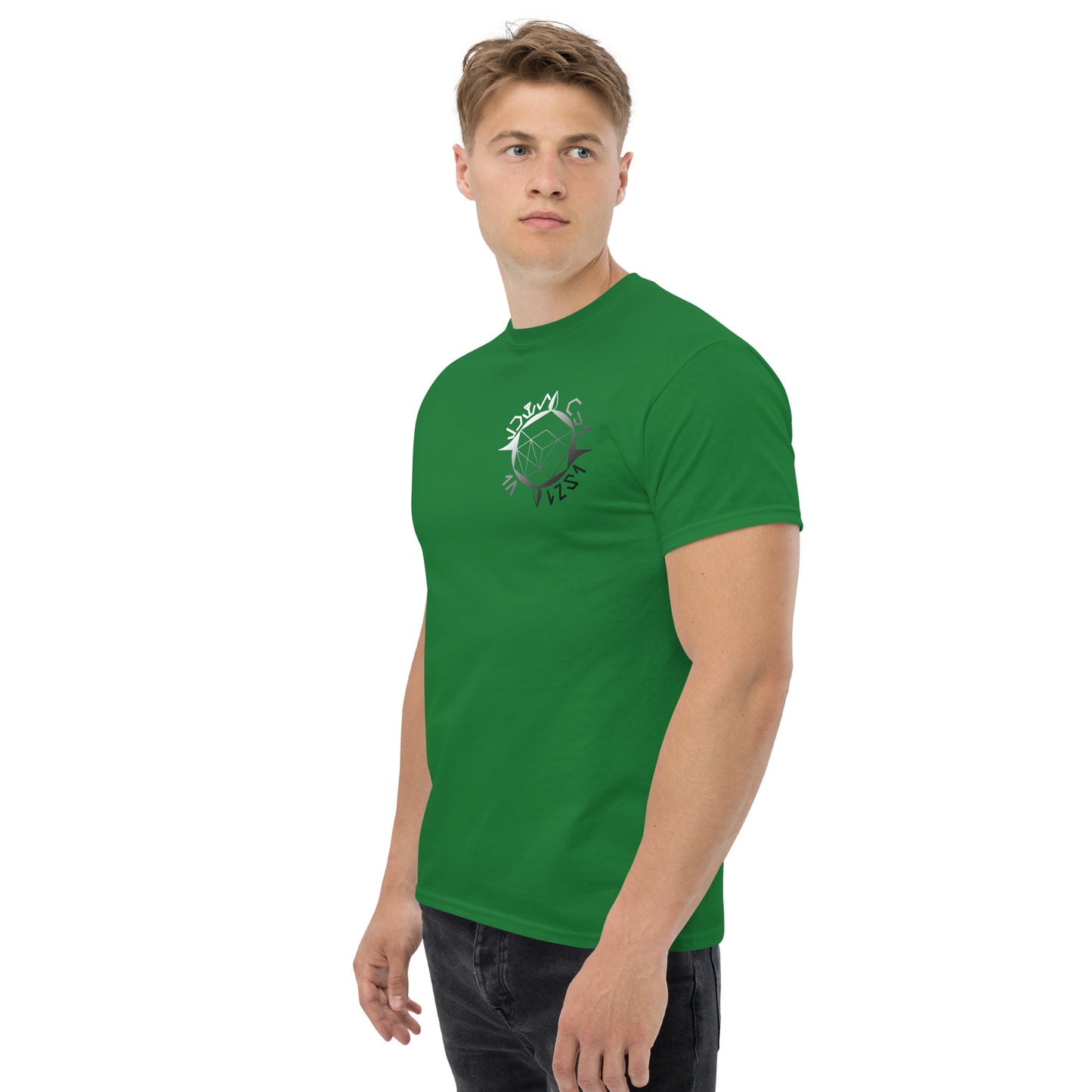 TFI fLTD Emitted Pulse Activity #1 Green Shirt Front Logo