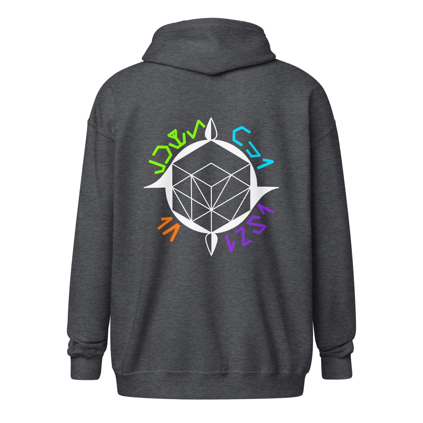 TFI fLtD Emitted Pulse Activity #1 Zip Hoodie Dark Grey 6