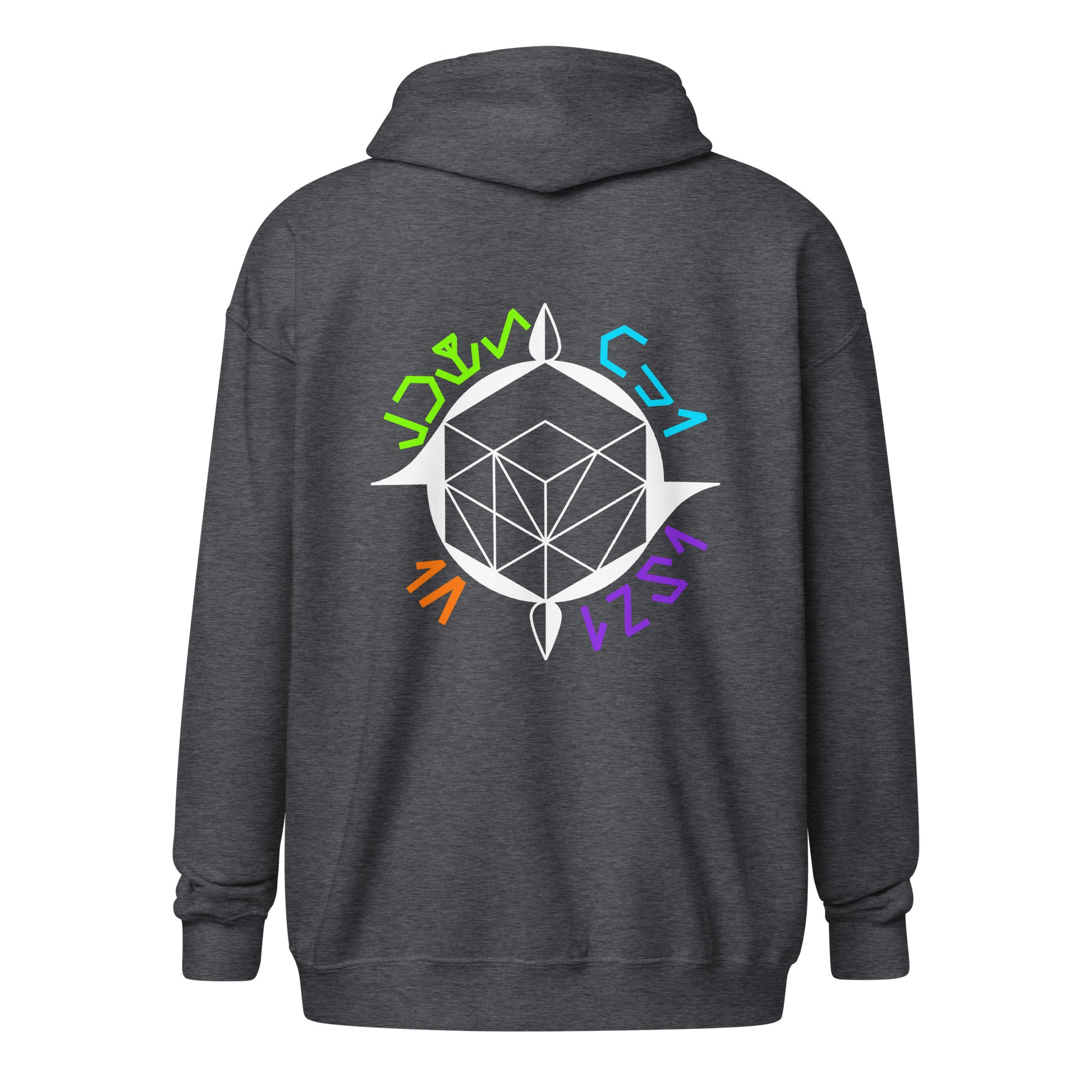 TFI fLtD Emitted Pulse Activity #1 Zip Hoodie Dark Grey 6
