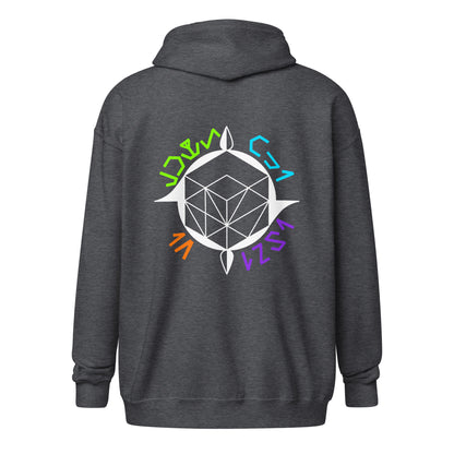 TFI fLtD Emitted Pulse Activity #1 Zip Hoodie Dark Grey 6