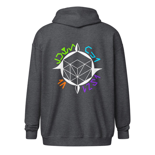 TFI fLtD Emitted Pulse Activity #1 Zip Hoodie Dark Grey 6