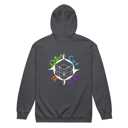 TFI fLtD Emitted Pulse Activity #1 Zip Hoodie Dark Grey 3