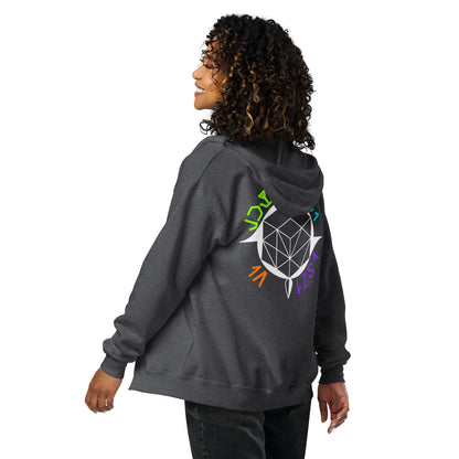 TFI fLtD Emitted Pulse Activity #1 Zip Hoodie Dark Grey