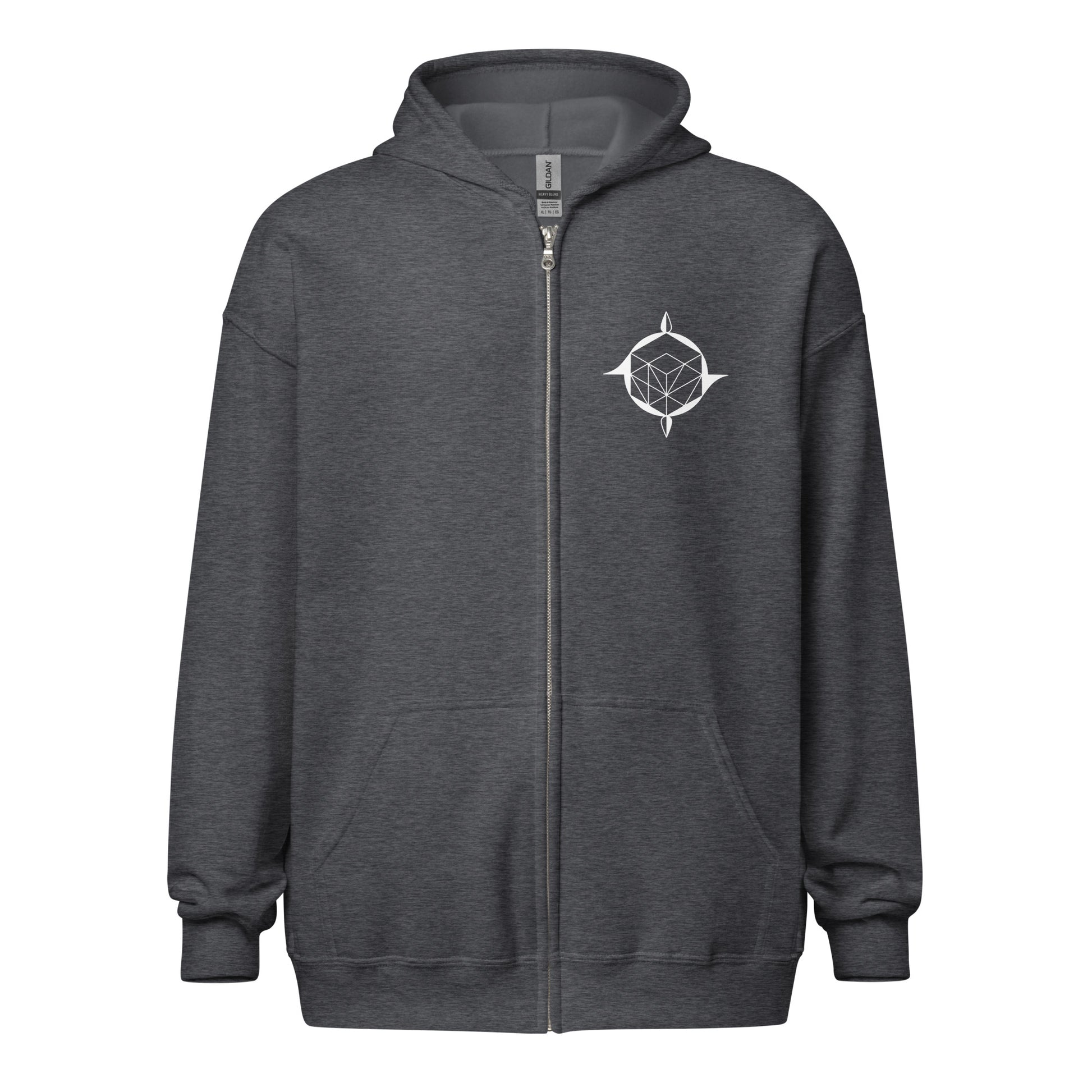TFI fLtD Emitted Pulse Activity #1 Zip Hoodie Dark Grey 5