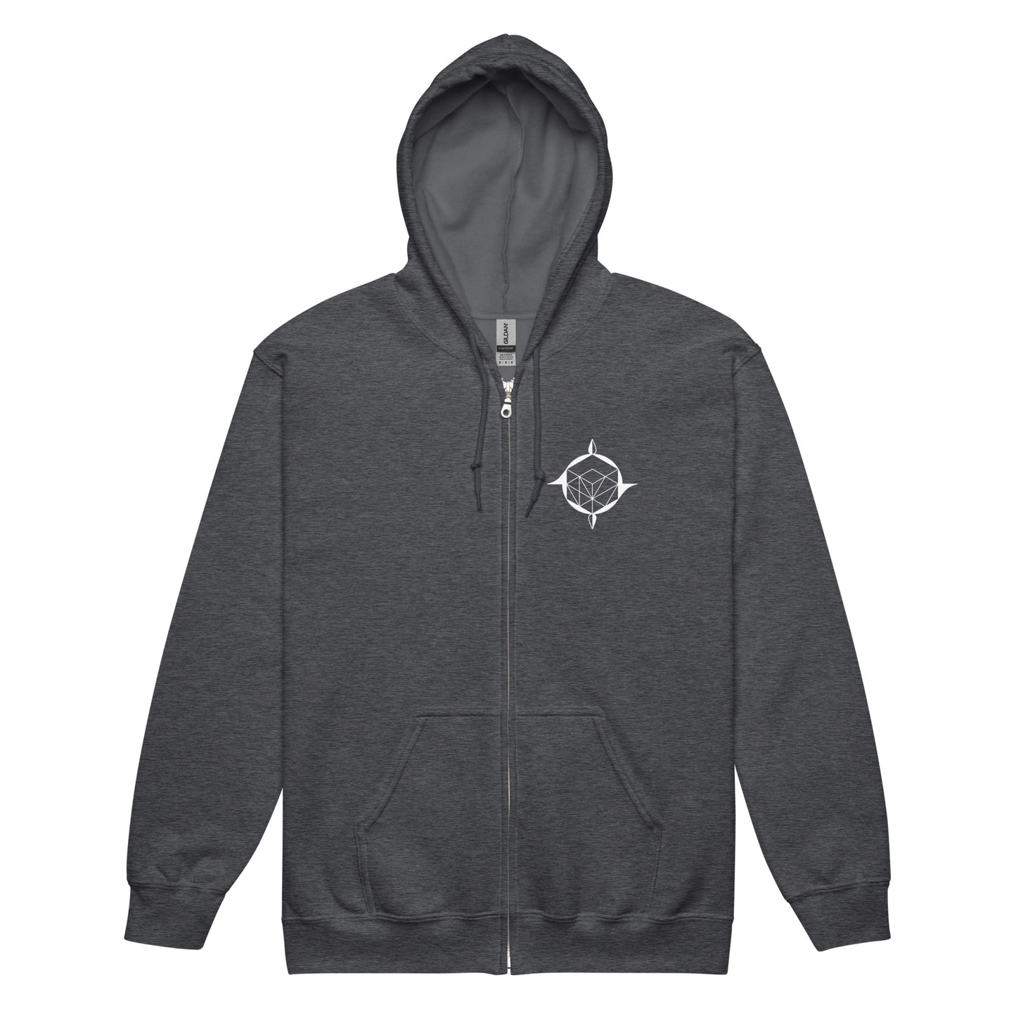 TFI fLtD Emitted Pulse Activity #1 Zip Hoodie Dark Grey 4